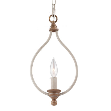 Murray Feiss 1 - Light Mini-Pendant - C140-P1341CHKW/BW