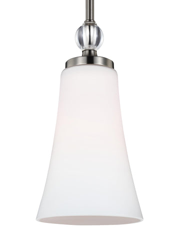 Murray Feiss 1 - Light Mini-Pendant Satin Nickel - C140-P1415SN