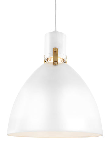 Murray Feiss 1 - Light Medium LED Pendant - C140-P1442FWH-LED