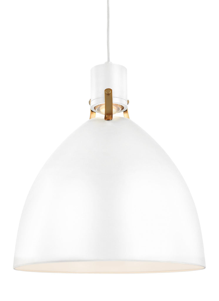 Murray Feiss 1 - Light Large LED Pendant - C140-P1443FWH-LED