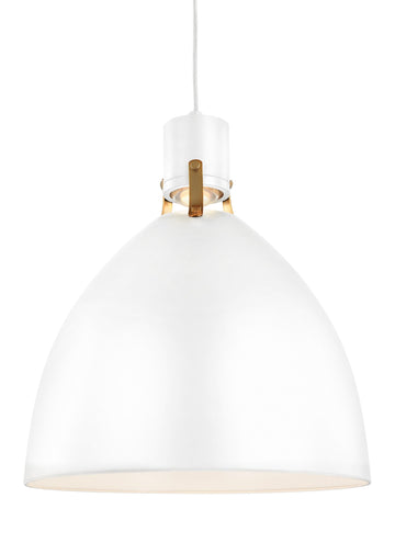Murray Feiss 1 - Light Large LED Pendant - C140-P1443FWH-LED