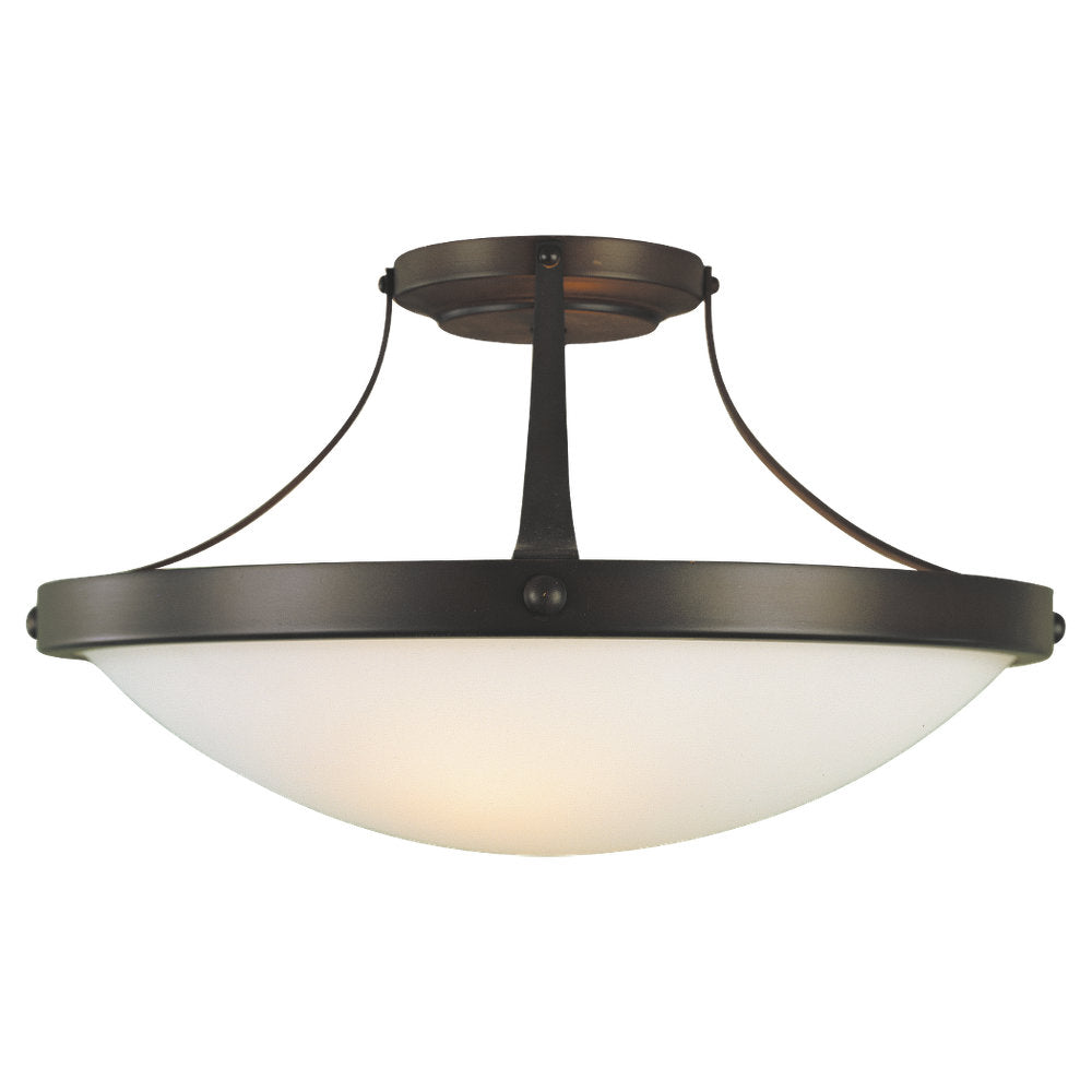 Murray Feiss 2 Bulb Oil Rubbed Bronze Semi flushmount - C140-SF187ORB