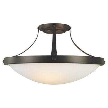 Murray Feiss 2 Bulb Oil Rubbed Bronze Semi flushmount - C140-SF187ORB