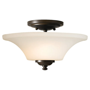 Murray Feiss 2 Bulb Oil Rubbed Bronze Semi flushmount - C140-SF240ORB