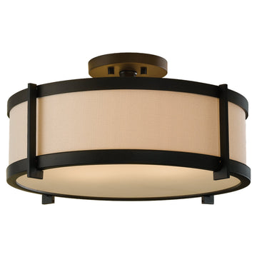 Murray Feiss 2 Bulb Oil Rubbed Bronze Semi flushmount - C140-SF272ORB