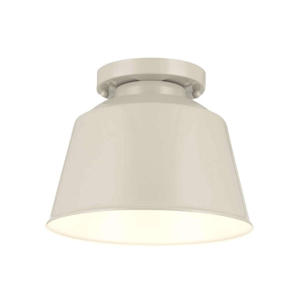 Murray Feiss 1 Bulb Hi Gloss Grey Semi Flush - C140-SF314HGG