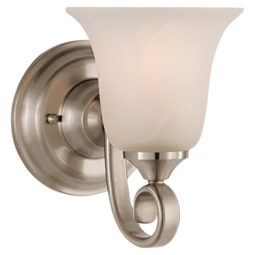 Murray Feiss 1 Bulb Brushed Steel Vanity  - C140-VS10401-BS
