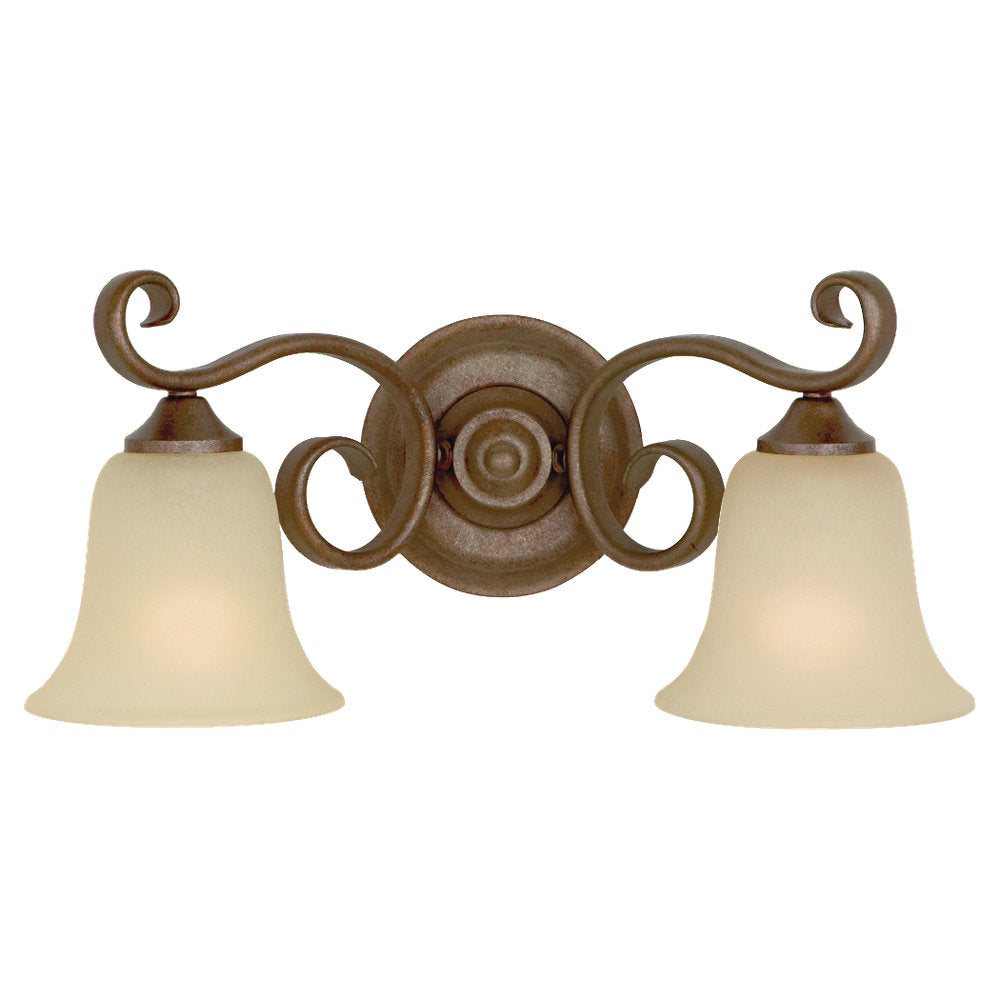Murray Feiss 2 Bulb Corinthian Bronze Vanity  - C140-VS10402-CB