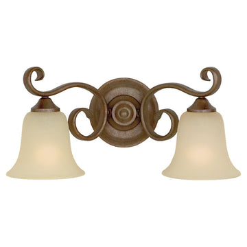 Murray Feiss 2 Bulb Corinthian Bronze Vanity  - C140-VS10402-CB