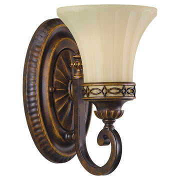 Murray Feiss 1 Bulb Walnut Vanity  - C140-VS11201-WAL