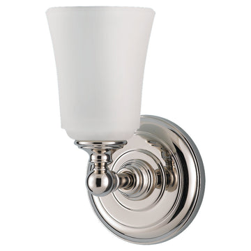 Murray Feiss 1 Bulb Polished Nickel Vanity  - C140-VS12601-PN