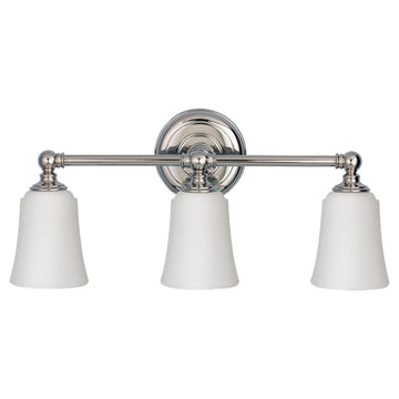 Murray Feiss 3 Bulb Polished Nickel Vanity  - C140-VS12603-PN