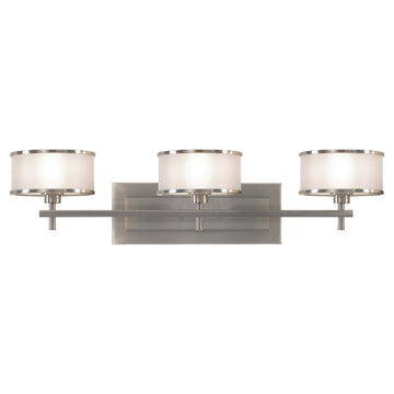 Murray Feiss 3 Bulb Brushed Steel Vanity  - C140-VS13703-BS