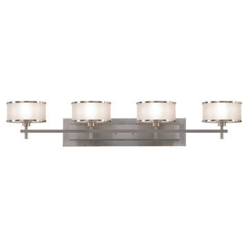 Murray Feiss 4 Bulb Brushed Steel Vanity  - C140-VS13704-BS