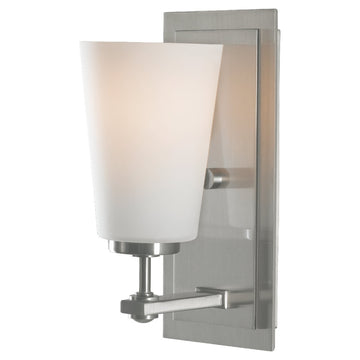 Murray Feiss 1 Bulb Brushed Steel Vanity  - C140-VS14901-BS