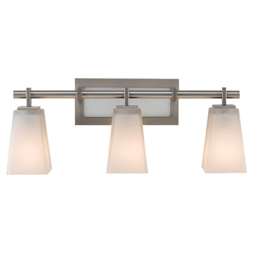 Murray Feiss 3 Bulb Brushed Steel Vanity  - C140-VS16603-BS