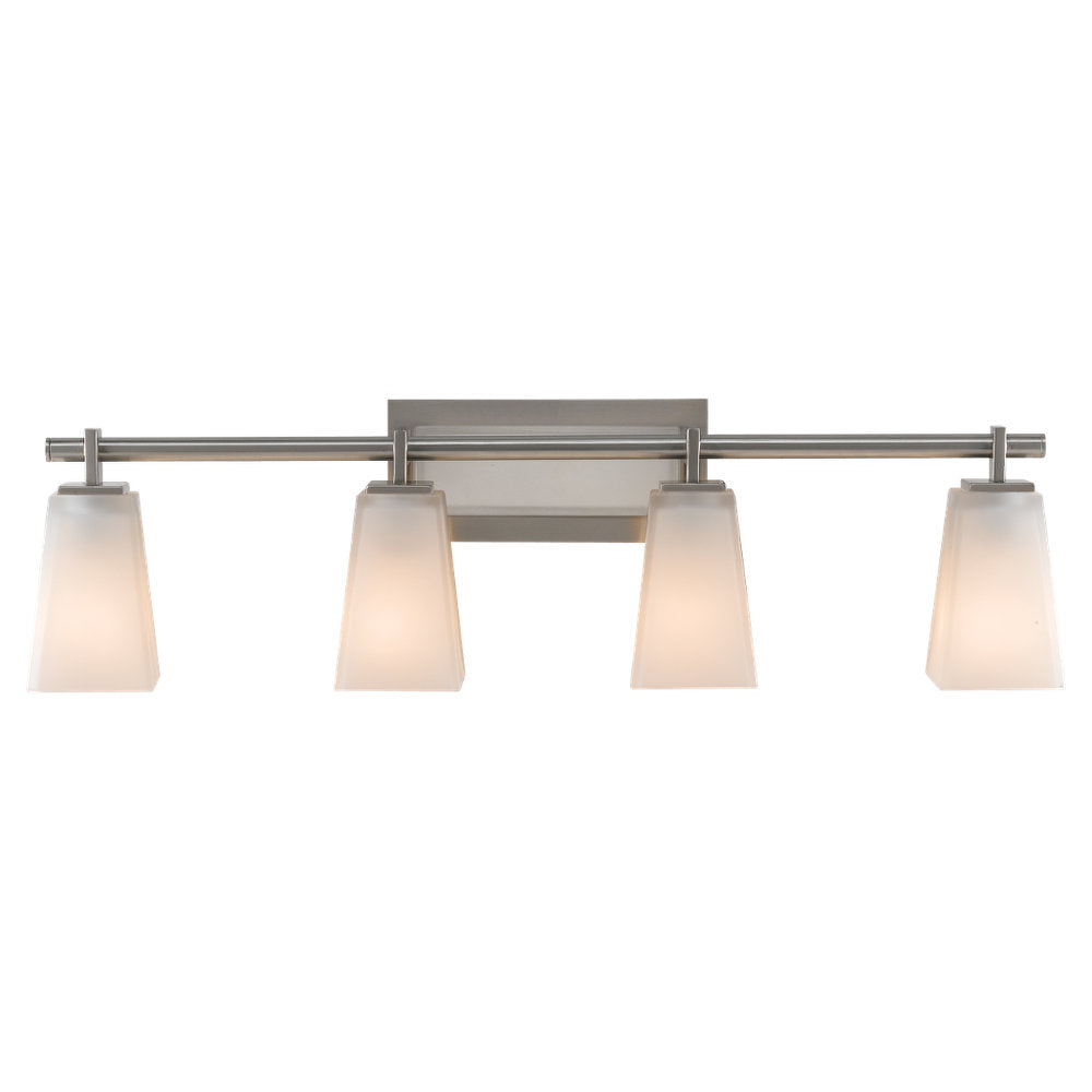 Murray Feiss 4 Bulb Brushed Steel Vanity  - C140-VS16604-BS