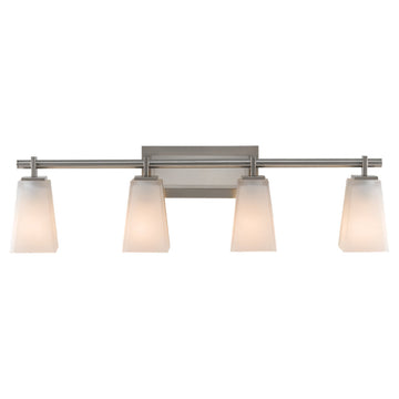 Murray Feiss 4 Bulb Brushed Steel Vanity  - C140-VS16604-BS