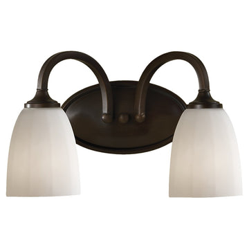 Murray Feiss 2 Bulb Heritage Bronze Vanity  - C140-VS17402-HTBZ