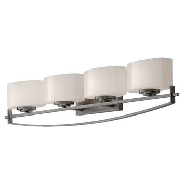 Murray Feiss 4 Bulb Brushed Steel Vanity Strip - C140-VS18204-BS