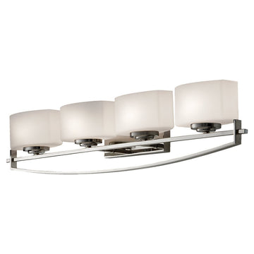 Murray Feiss 4 Bulb Polished Nickel Vanity Strip - C140-VS18204-PN