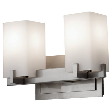 Murray Feiss 2 Bulb Brushed Steel Vanity Strip - C140-VS18402-BS