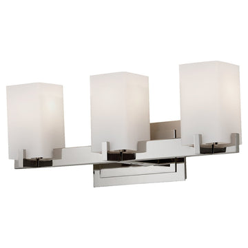 Murray Feiss 3 Bulb Polished Nickel Vanity Strip - C140-VS18403-PN