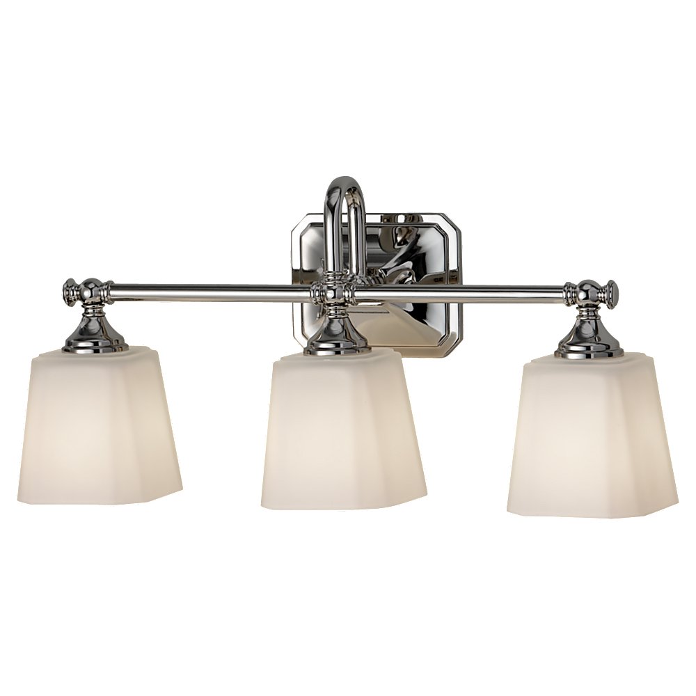 Murray Feiss 3 Bulb Polished Nickel Vanity Strip - C140-VS19703-PN