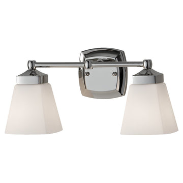 Murray Feiss 2 Bulb Polished Nickel Vanity Strip - C140-VS19902-PN
