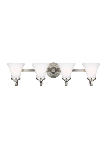Murray Feiss 4 - Light Vanity Satin Nickel - C140-VS22504SN