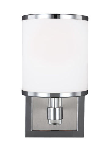 Murray Feiss 1 - Light Wall Sconce Satin Nickel / Chrome - C140-VS23301SN/CH