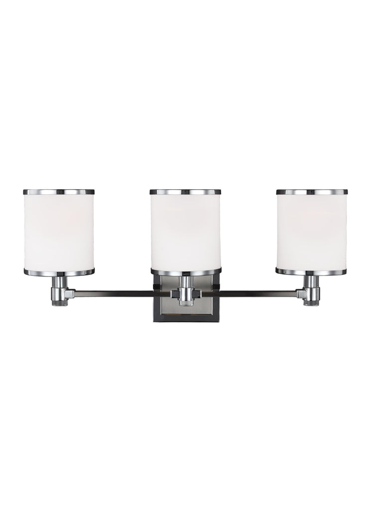 Murray Feiss 3 - Light Vanity Satin Nickel / Chrome - C140-VS23303SN/CH