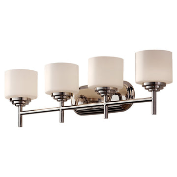 Murray Feiss 4 Bulb Polished Nickel Vanity Strip - C140-VS26004-PN