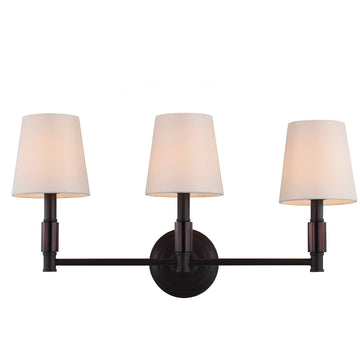 Murray Feiss 3 Bulb Oil Rubbed Bronze Vanity Strip - C140-VS43003-ORB