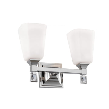 Murray Feiss 2 Bulb Polished Nickel Vanity Strip - C140-VS47002-PN