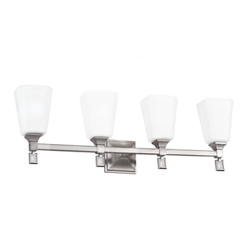 Murray Feiss 4 Bulb Brushed Steel Vanity Strip - C140-VS47004-BS