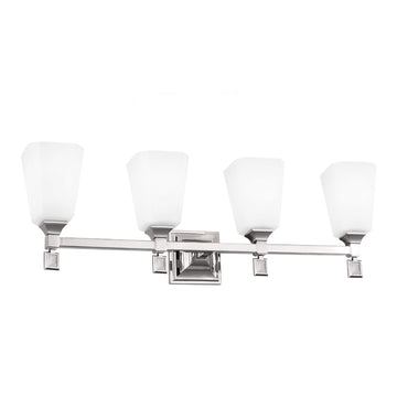 Murray Feiss 4 Bulb Polished Nickel Vanity Strip - C140-VS47004-PN