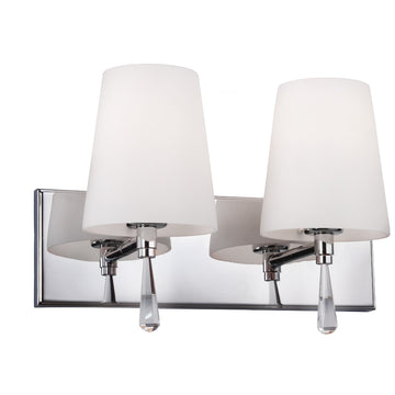 Murray Feiss 2 Bulb Chrome Vanity Strip - C140-VS53002-CH