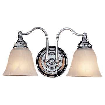 Murray Feiss 2 Bulb Chrome Vanity  - C140-VS6702-CH