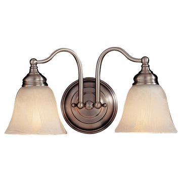 Murray Feiss 2 Bulb Pewter Vanity  - C140-VS6702-PW