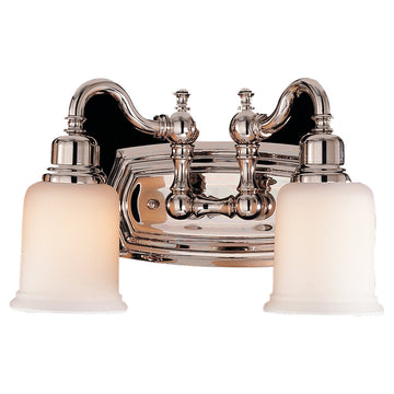 Murray Feiss 2 Bulb Polished Nickel Vanity  - C140-VS8002-PN