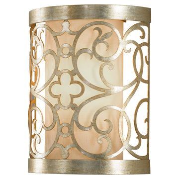 Murray Feiss 1 Bulb Silver Leaf Patina Wall - C140-WB1485SLP