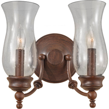 Murray Feiss 2 Bulb Heritage Bronze Wall Bracket - C140-WB1598HTBZ