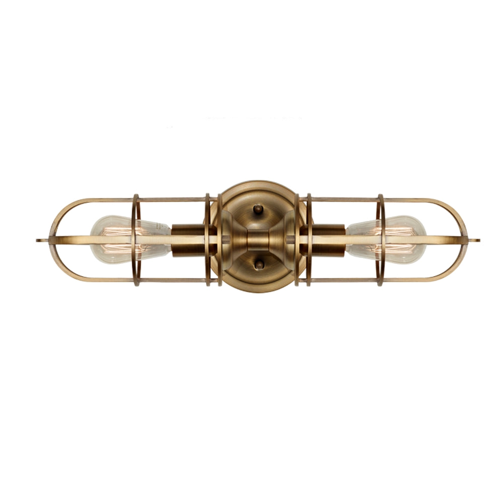 Murray Feiss 2 Bulb Dark Antique Brass Wall Bracket - C140-WB1704DAB