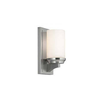 Murray Feiss 1 Bulb Brushed Steel Wall Bracket - C140-WB1722BS