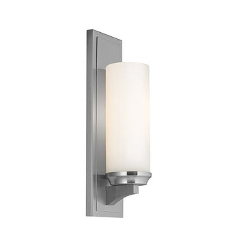 Murray Feiss 1 Bulb Brushed Steel Wall Bracket - C140-WB1723BS
