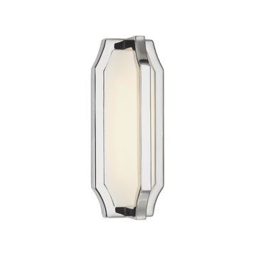 Murray Feiss 1 Bulb Polished Nickel Wall Sconce - C140-WB1741PN