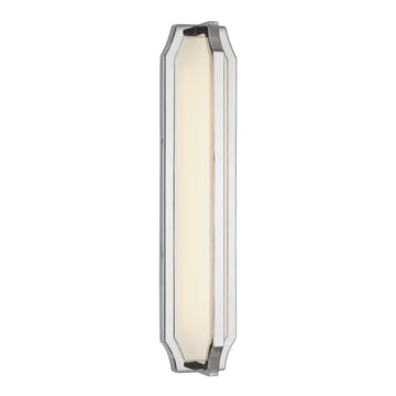 Murray Feiss 1 Bulb Polished Nickel Wall Sconce - C140-WB1742PN