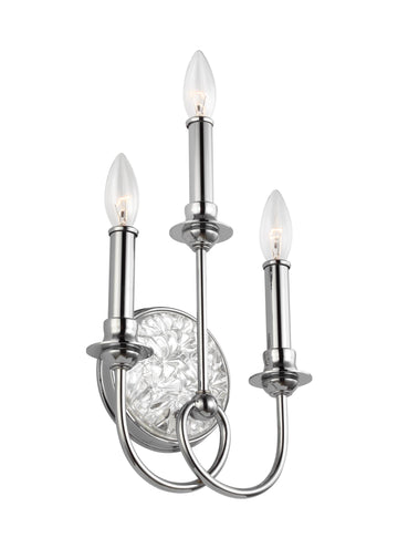 Murray Feiss 3 - Light Wall Sconce - C140-WB1856CH