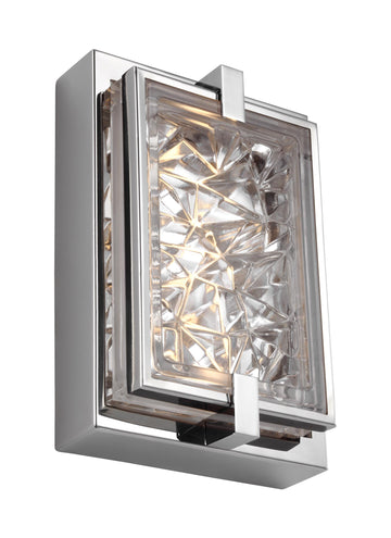 Murray Feiss 9" Tall LED Indoor / Outdoor Wall Sconce - C140-WB1865PST-LED